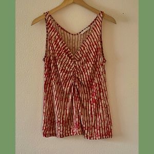 Banana Republic Sleeveless V Neck Top